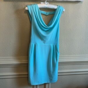 Fable Turquoise Cocktail Dress Sz S